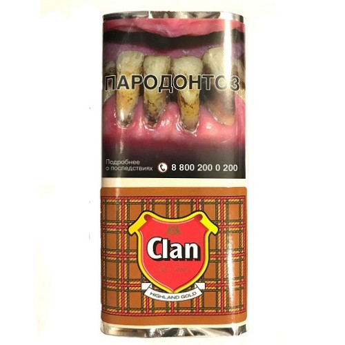 Табак труб Clan Highland Gold 50г  