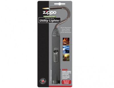 Зажигалка газовая ZIPPO Flex Neck,черная, в блистере121323