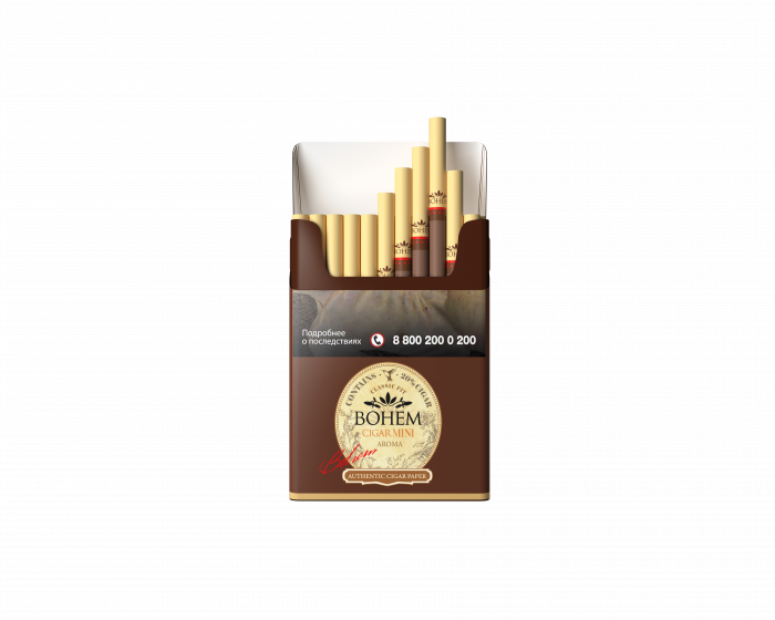 Сигариллы Bohem Aroma МРЦ210  