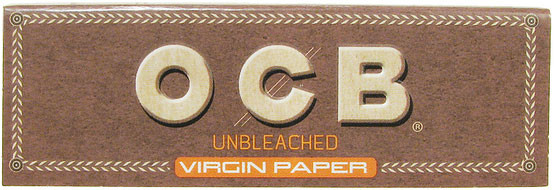 Бумага OCB Virgin Paper Симпл Анбличед  (50л/50шт)  