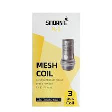 Испаритель Smoant K-1 Mesh 0,3ohm 50-65W Pasito 2/Knight 80 1шт  