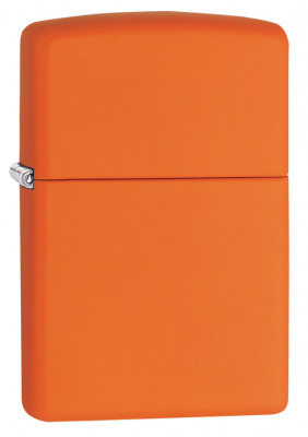 Зажигалка ZIPPO бензиновая Orange Matte 231