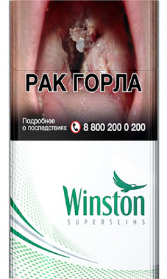Сигареты Winston Fresh Menthol SSL МРЦ258