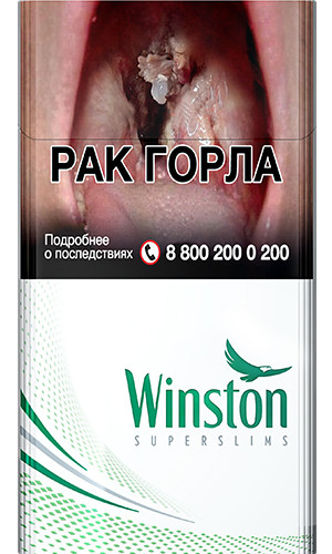 Сигареты Winston Fresh Menthol SSL МРЦ263  