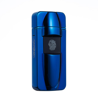 Зажигалка S.Quire USB, сенсорная, синяя, глянцевая FL047