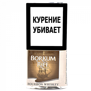 Табак труб Borkum Riff Bourbon Whiskey 50гр  