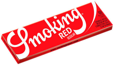 Бумага SMOKING REGULAR RED*60*50  